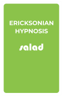 Ericksonian Hypnosis Card Deck